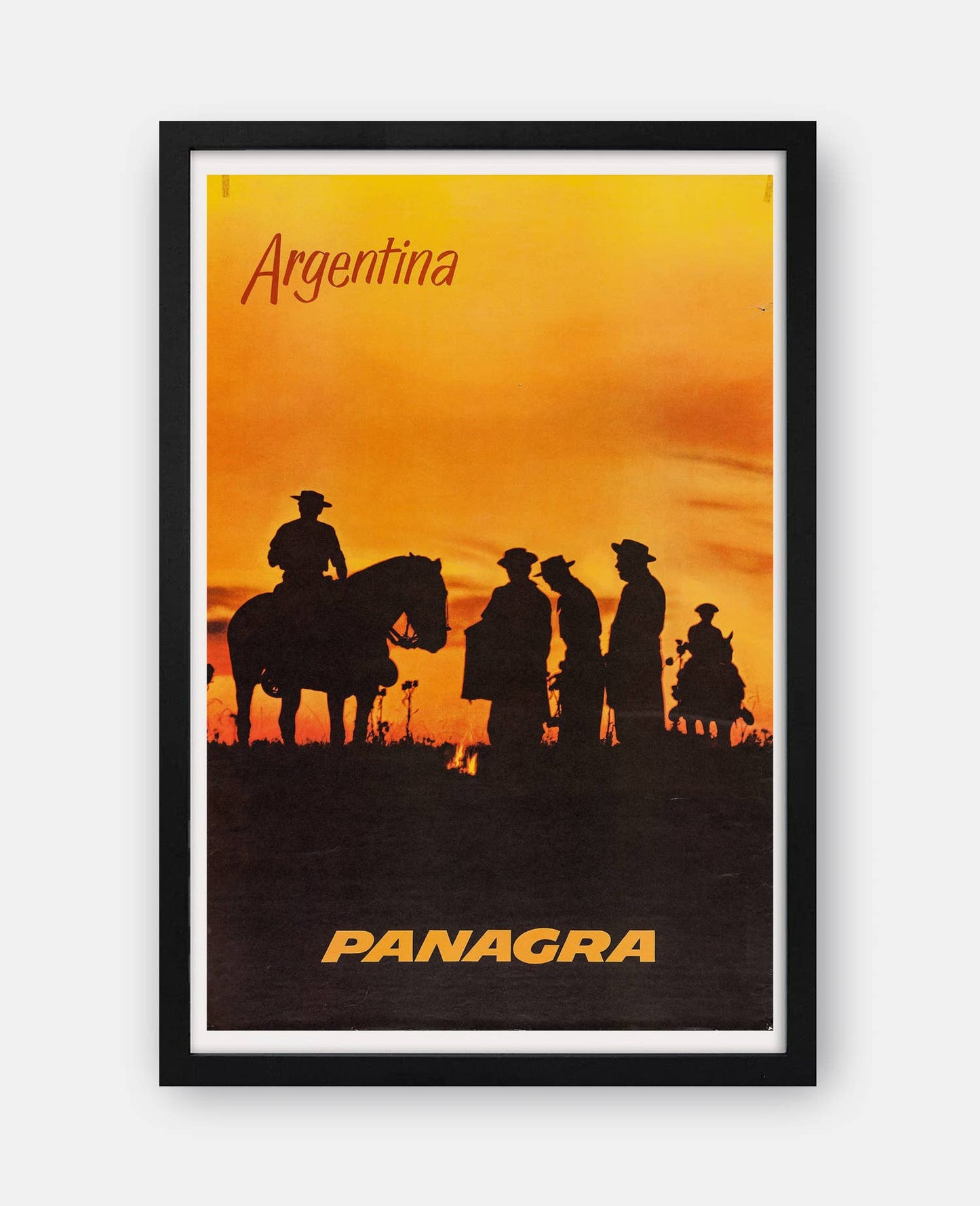 Argentina Panagra Vintage Travel Poster