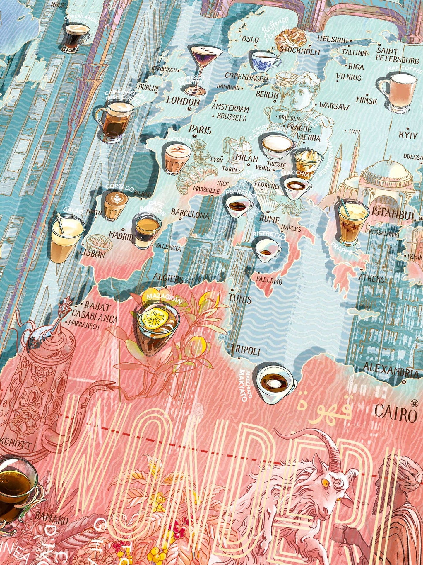 World of Coffee Puzzle