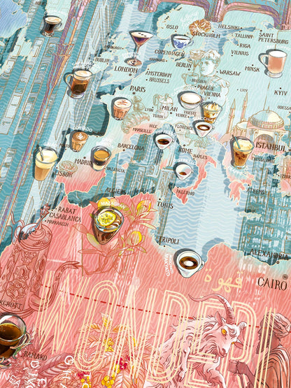 World of Coffee Puzzle