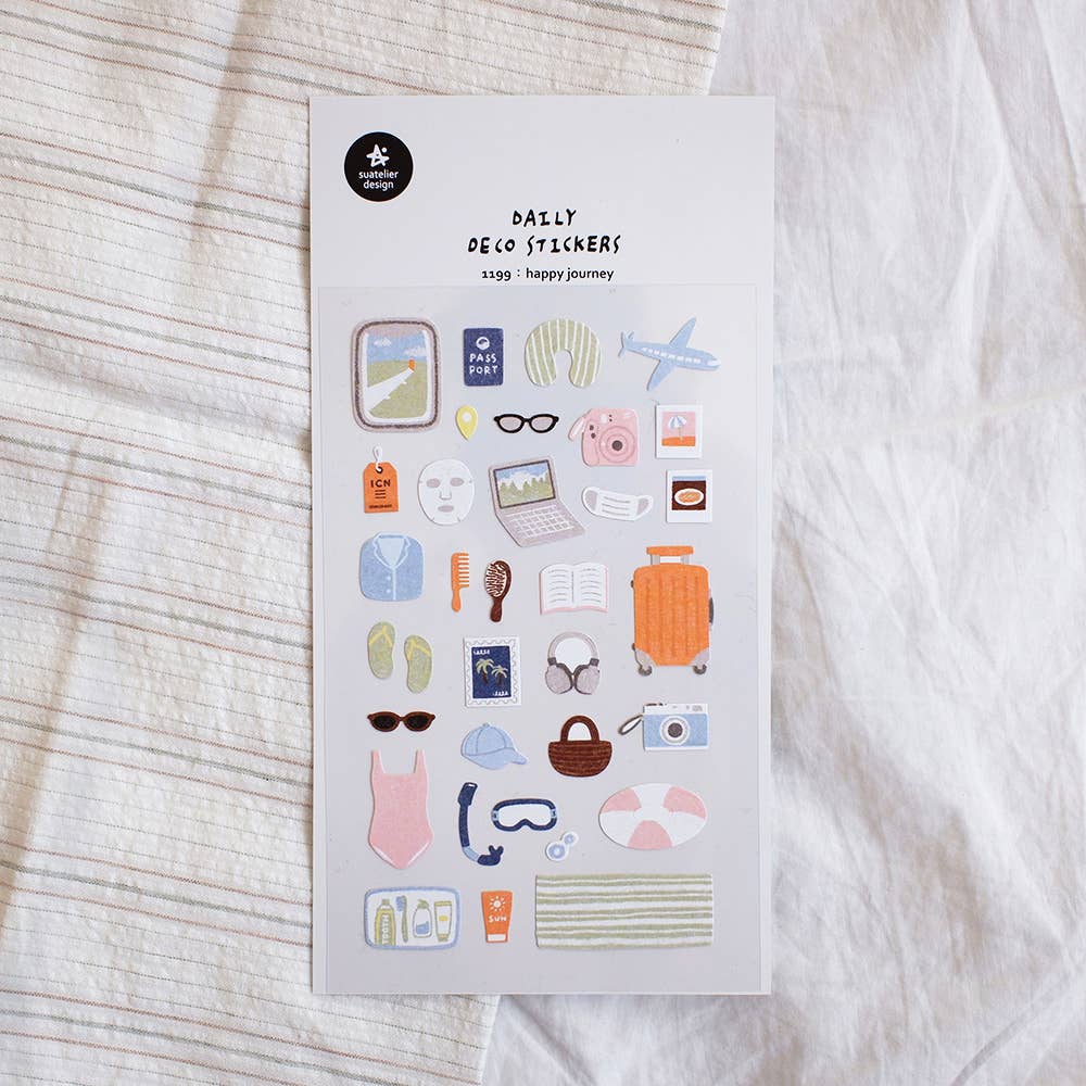 Happy Journey Sticker Sheet