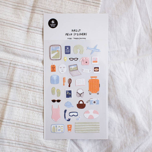 Happy Journey Sticker Sheet