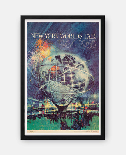 New York World's Fair 1964-1965 Travel Poster