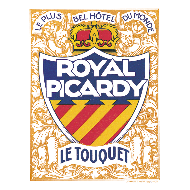 Grand Hotels - Travel Label Sticker Box