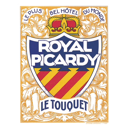 Grand Hotels - Travel Label Sticker Box