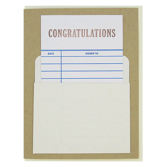 Library Congratulations