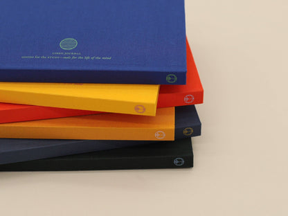 Flexi Linen Journal Persimmon