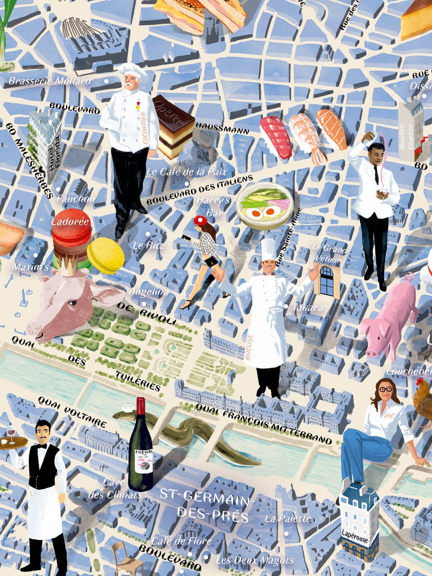 Paris Gourmet Puzzle