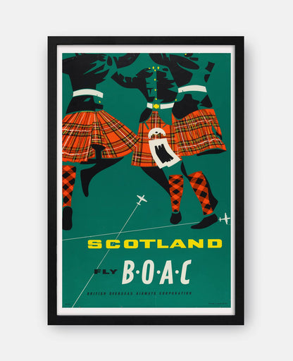 Scotland – Vintage Travel Poster Print