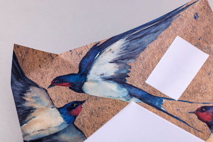 Golden Flight Pigeon Letter Set