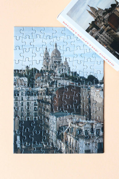 Montmartre Paris Mini-Puzzle, 99 Pieces