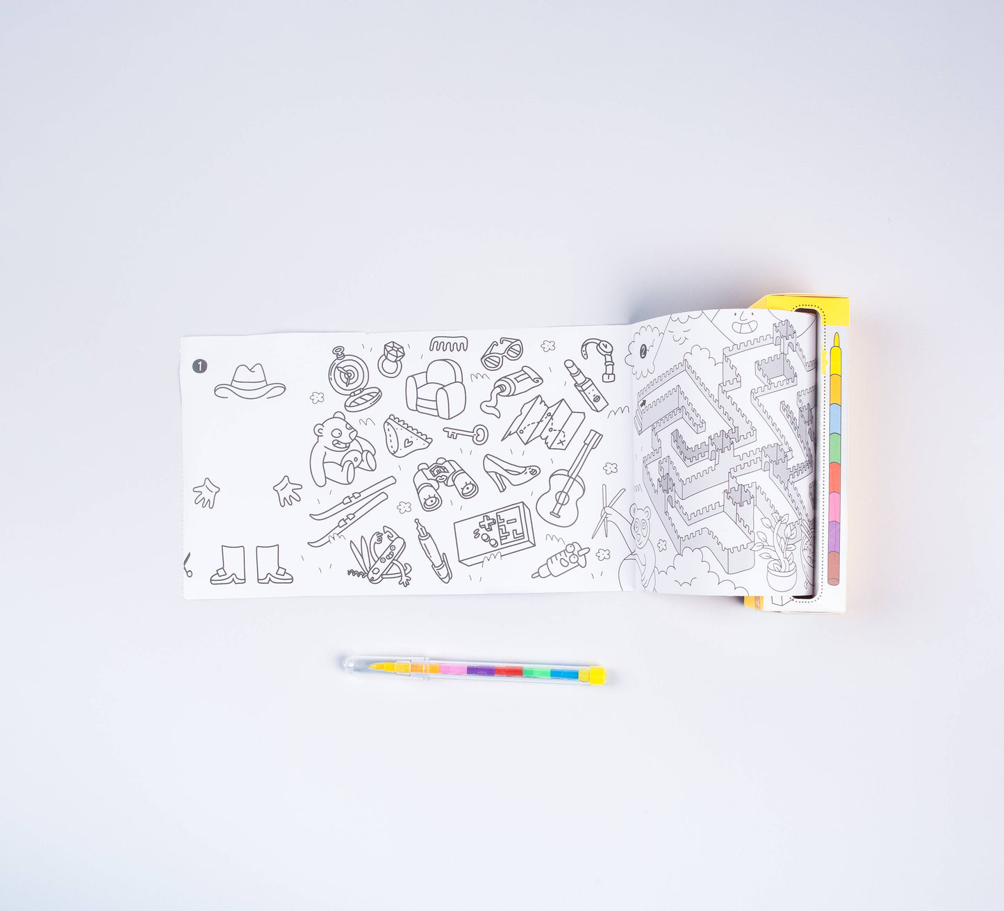 Atlas Pocket Coloring Games