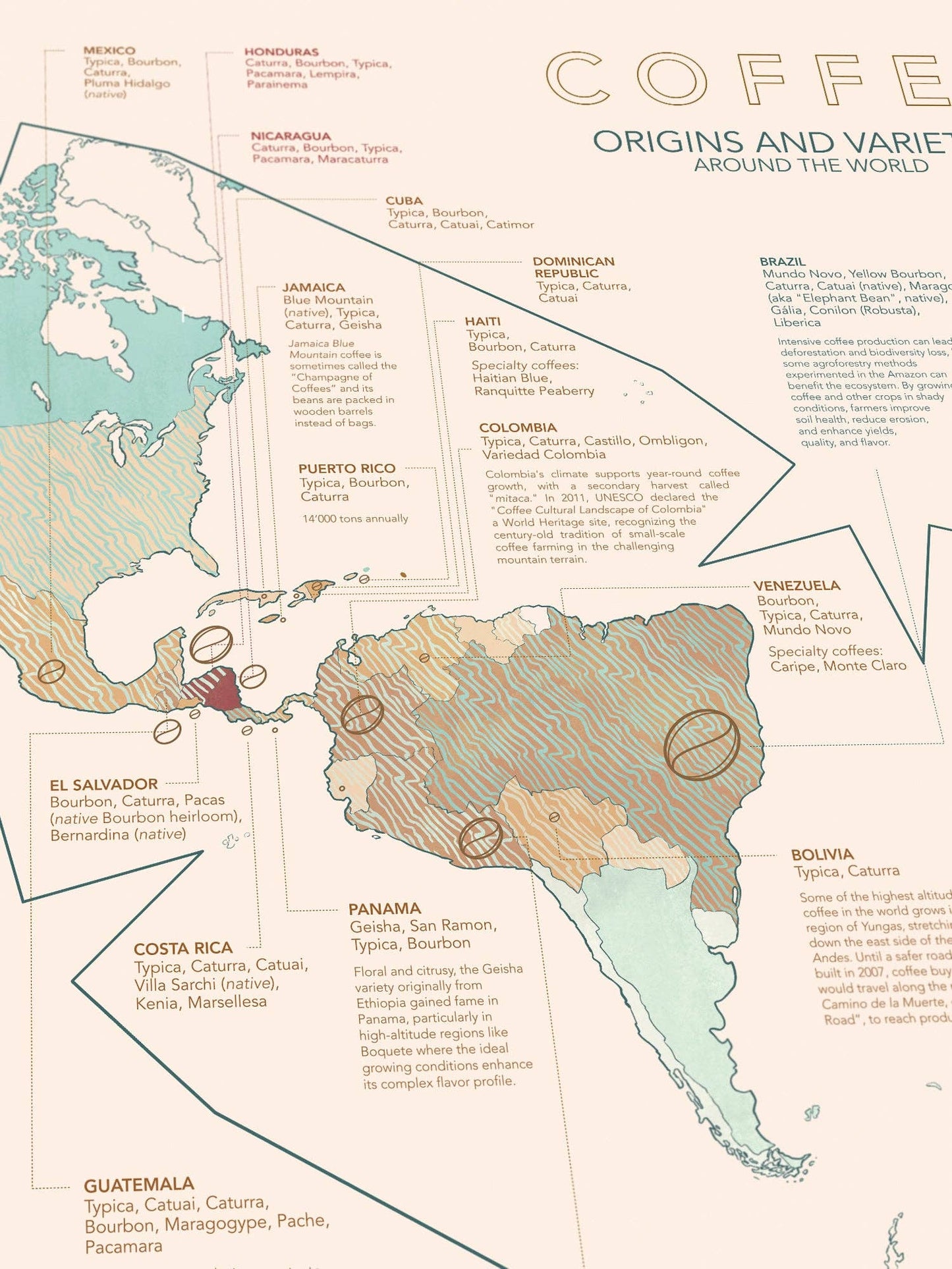 World of Coffee Puzzle