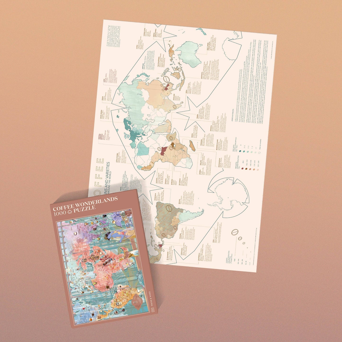 World of Coffee Puzzle