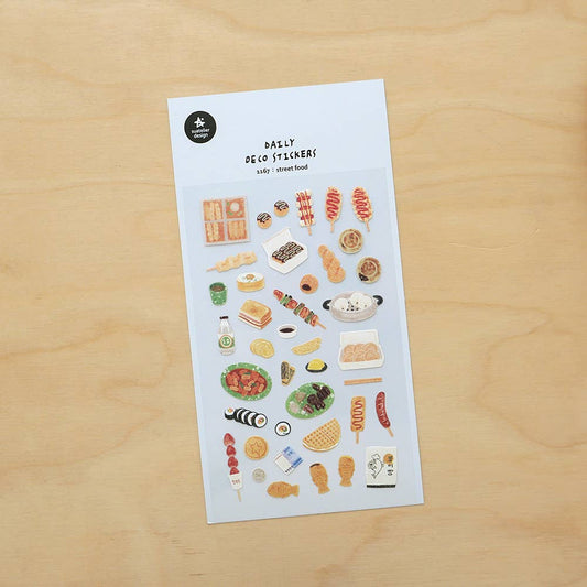 Street food Sticker Sheet