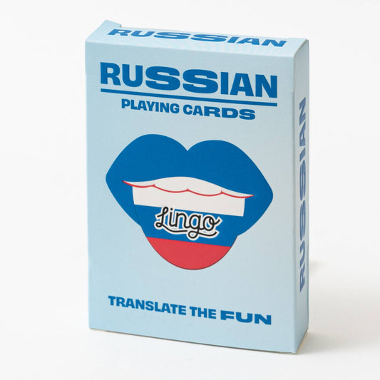 Russian Travel Playing Cards