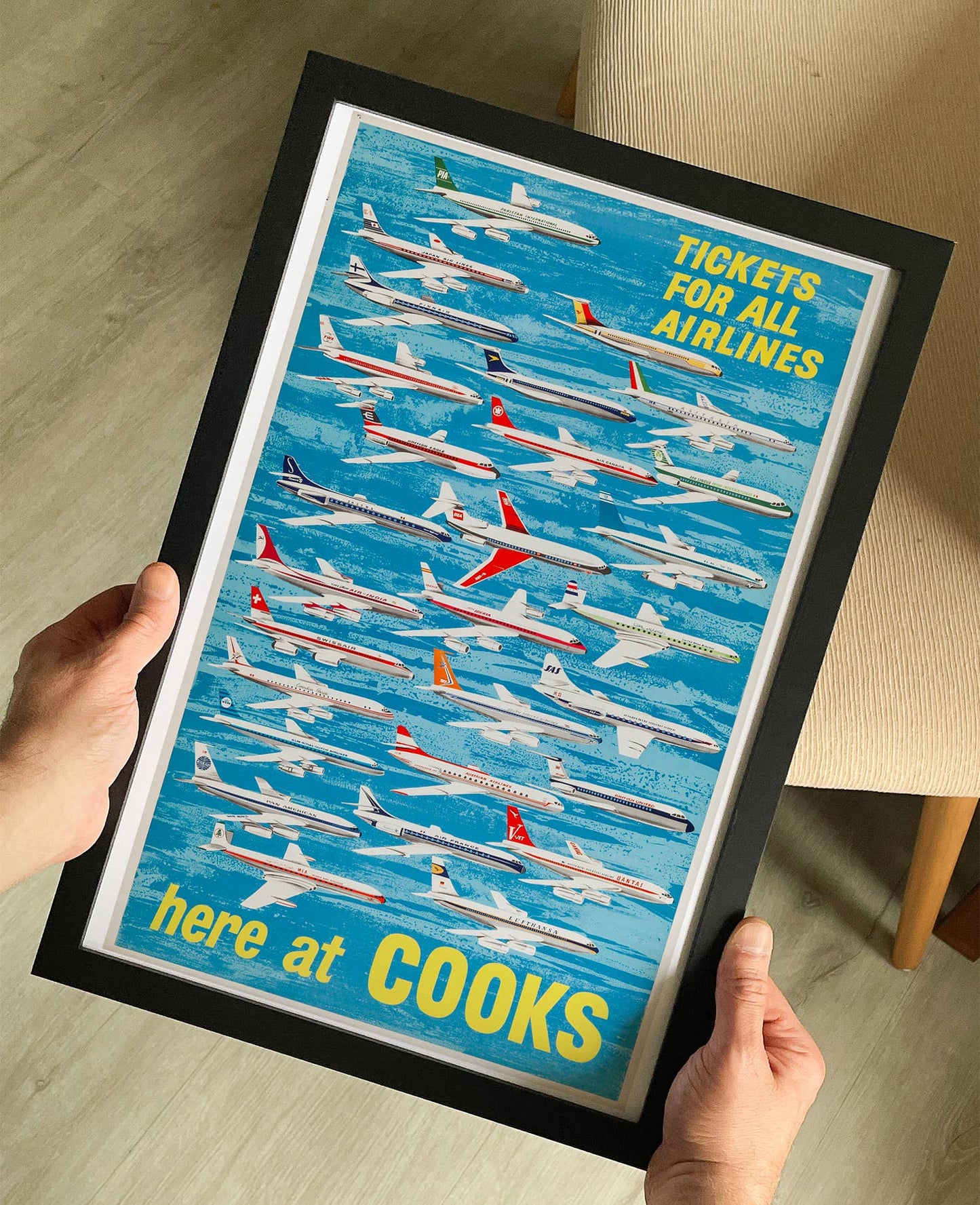 Cooks Travel 1950s Poster