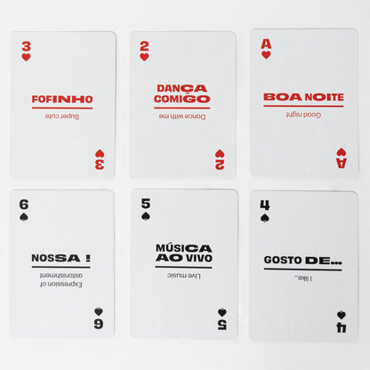 Portuguese Lingo Playing Cards