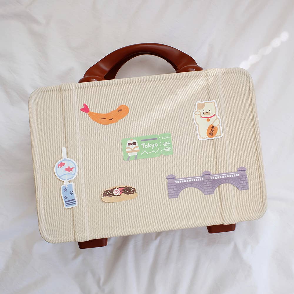 Tokyo Travel Diary Sticker Pack