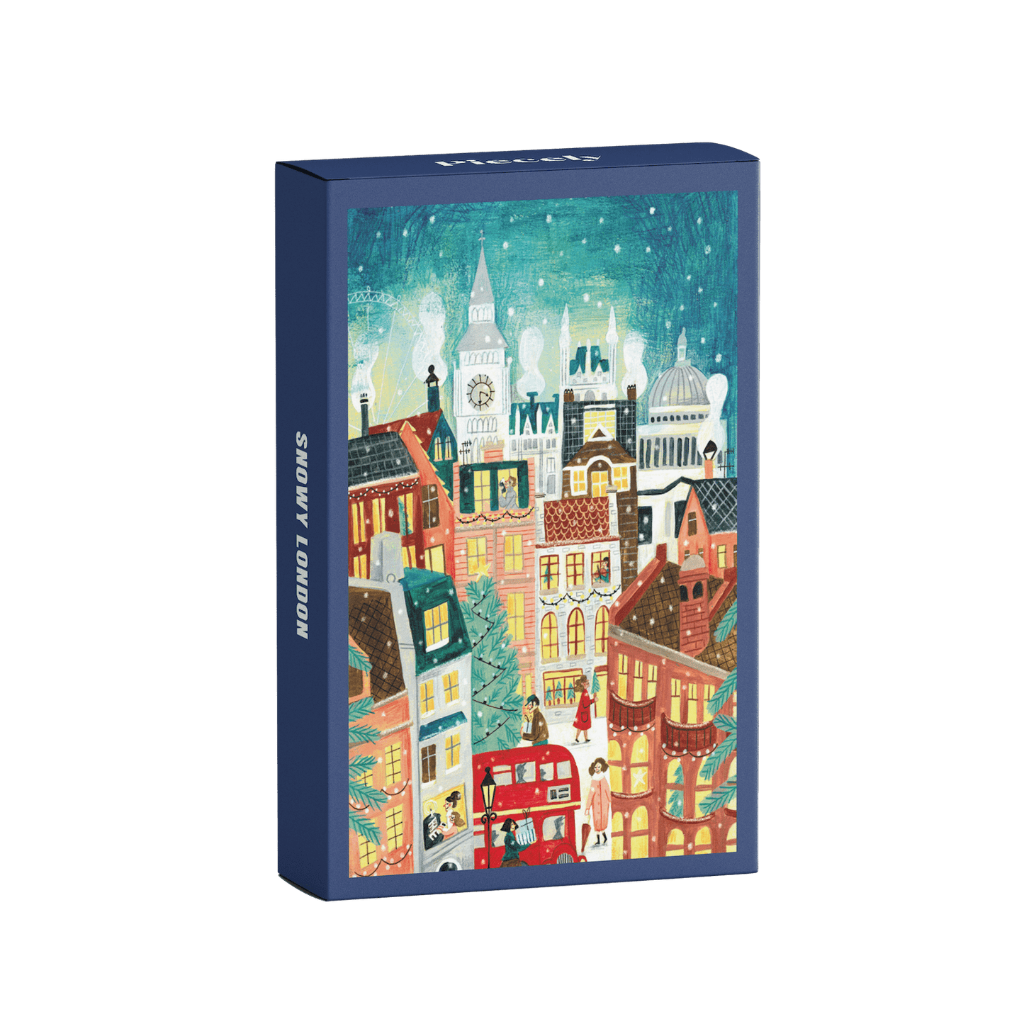 Snowy London mini puzzle, 99 pieces