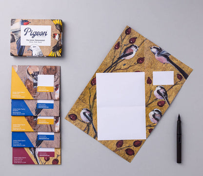 Golden Flight Pigeon Letter Set