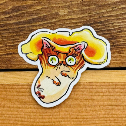Chanterelle Cutie Cat Sticker