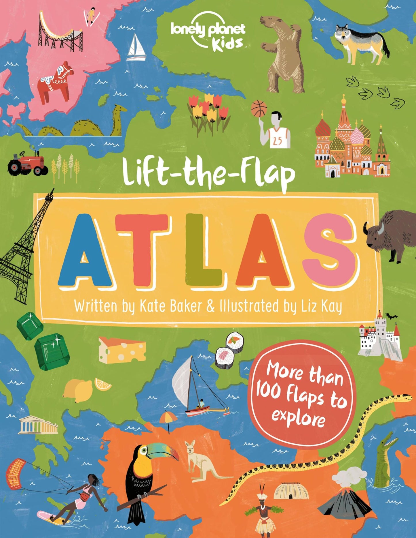 Lonely Planet Kids Lift-the-Flap Atlas