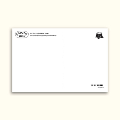 Oregon Mountain Peak Postcard