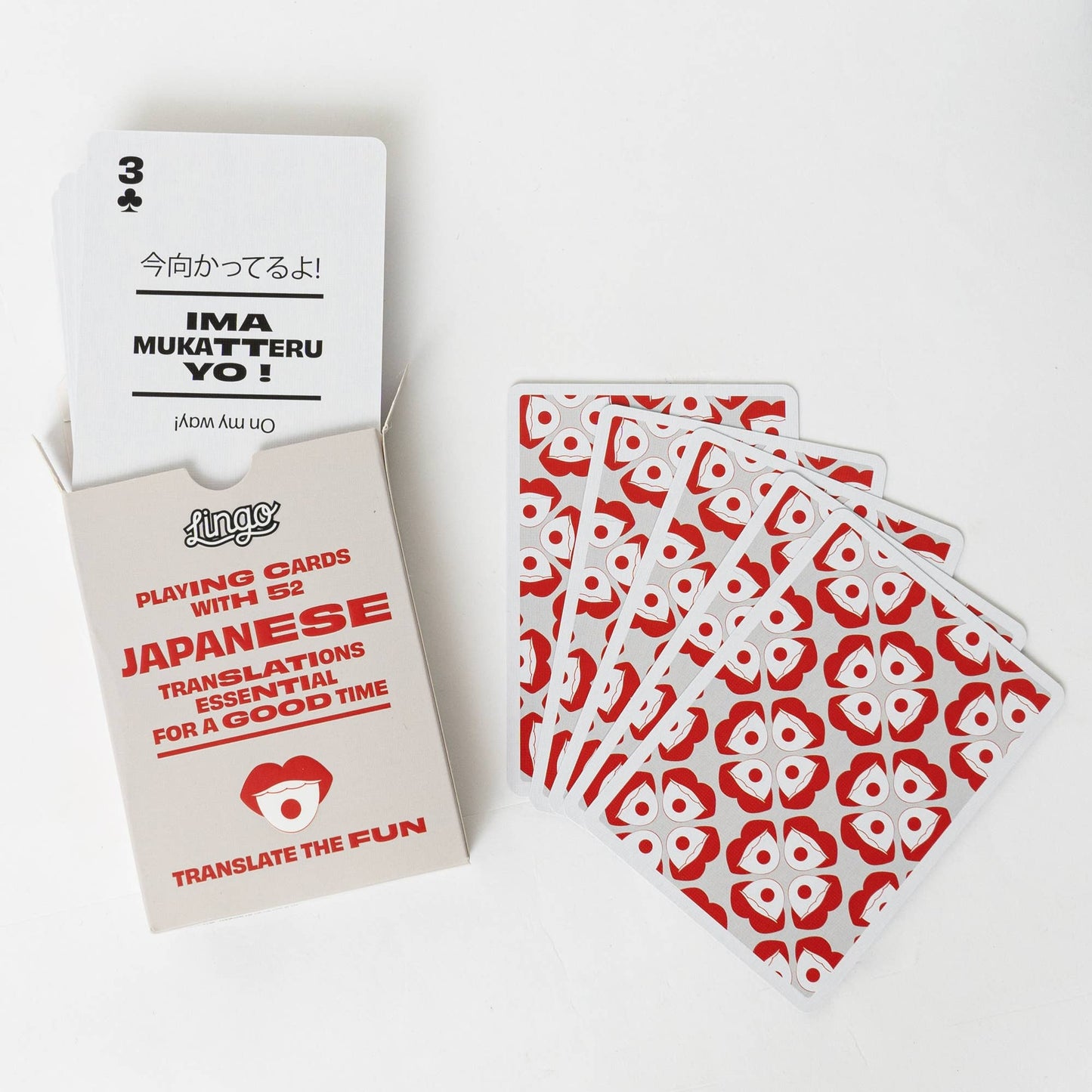 Japanese Travel Playing Cards in Tin Travel Case