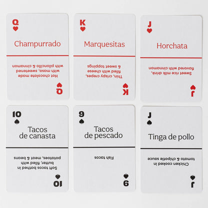 Mexican Street Food Playing Cards