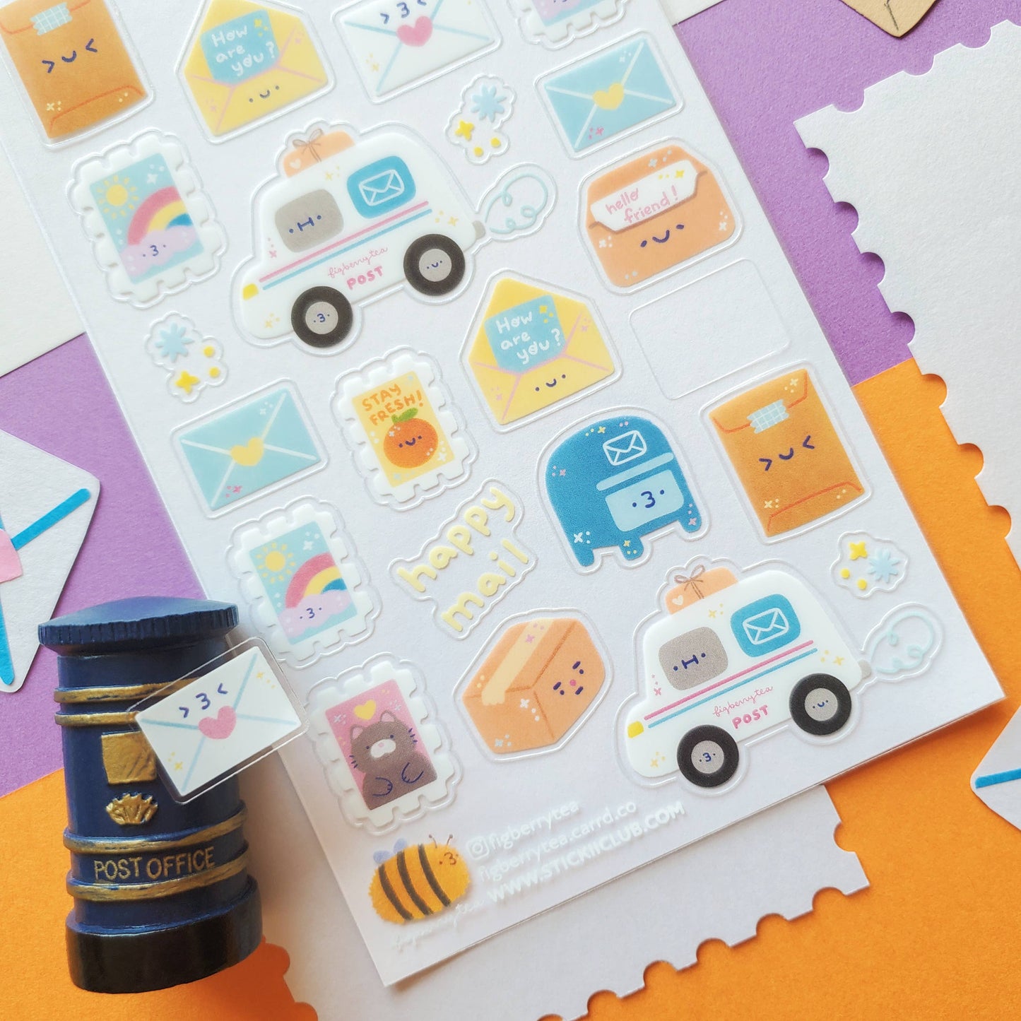Postmarked with Love Sticker Sheet