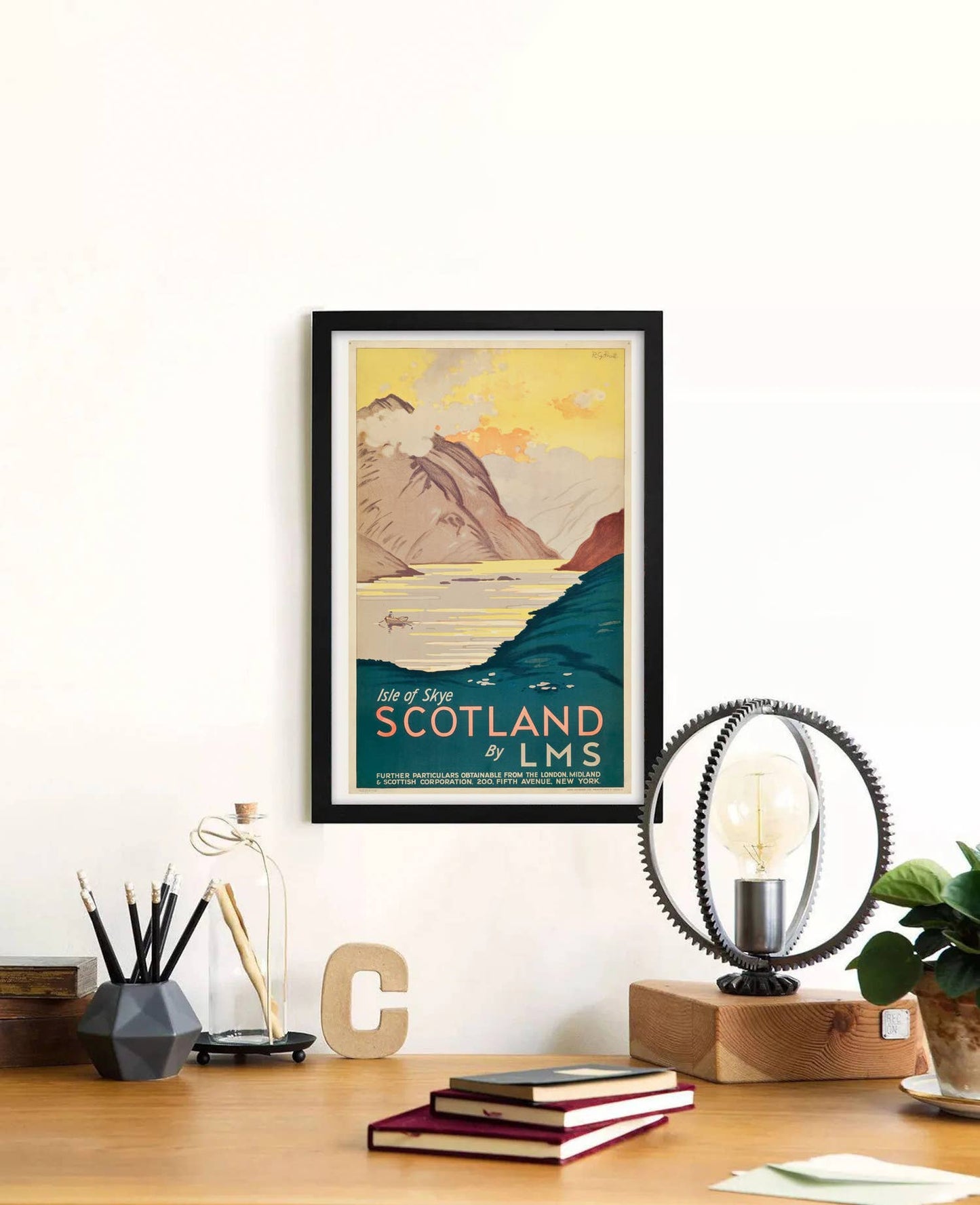 Scotland by LMS (Isle of Skye) 1933 Poster