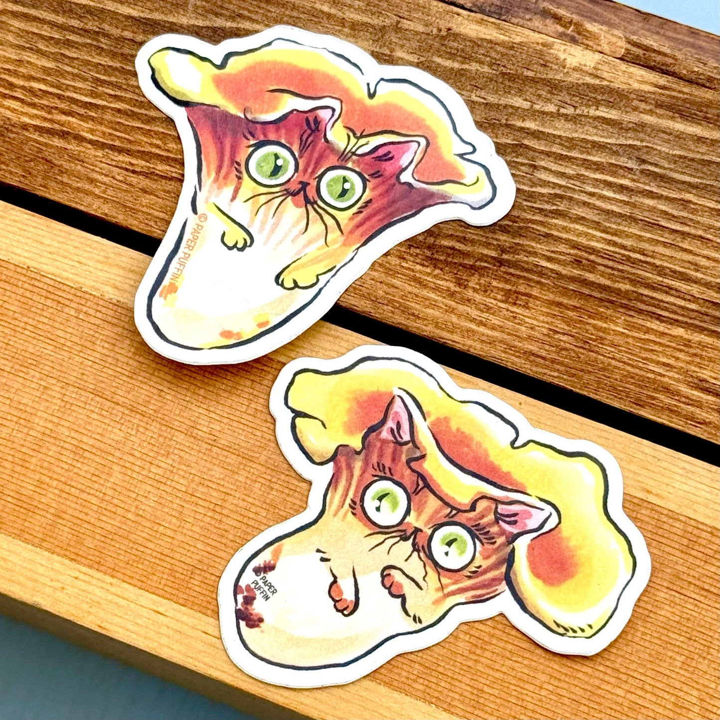 Chanterelle Cutie Cat Sticker