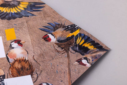 Golden Flight Pigeon Letter Set