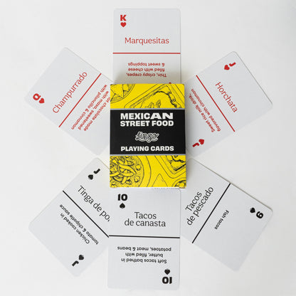 Mexican Street Food Playing Cards