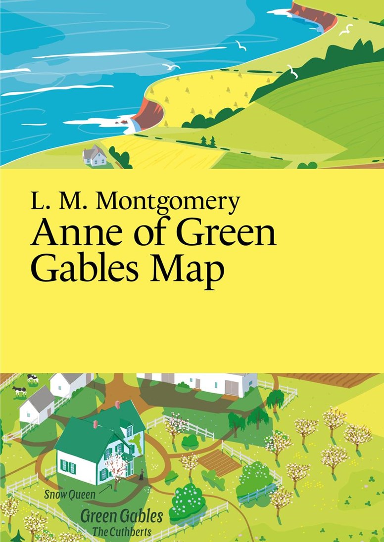 L.M. Montgomery Anne of Green Gables Map