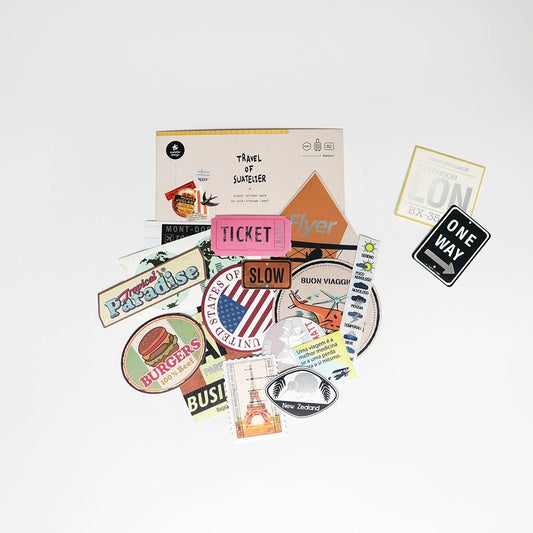 Vintage Label Sticker Pack