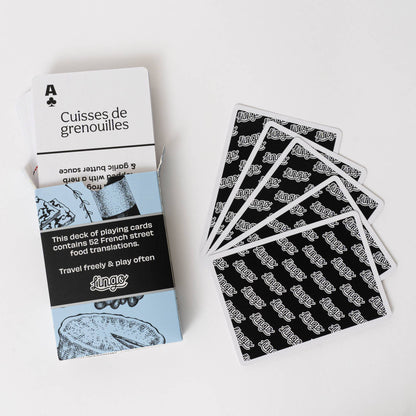 French Street Food Playing Cards