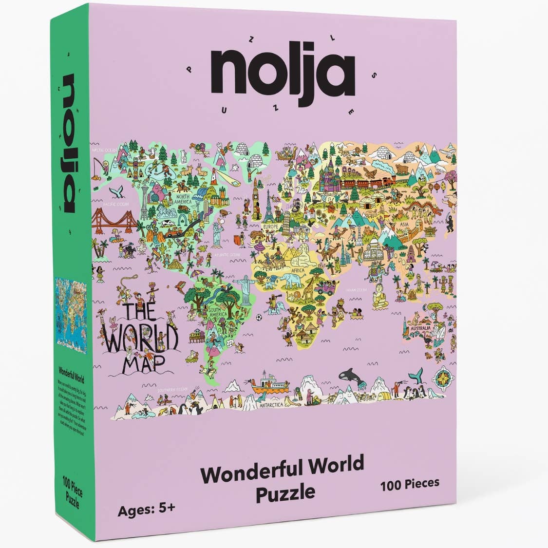 Nolja Wonderful World 100pc Jigsaw Puzzle