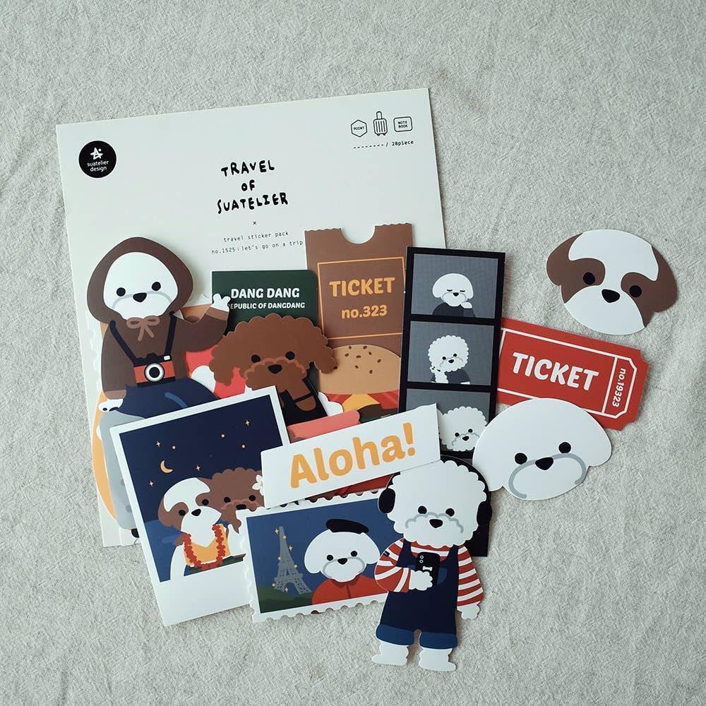 Let's Go on a Trip Sticker Pack
