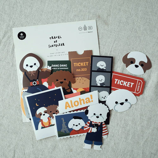 Let's Go on a Trip Sticker Pack