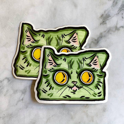 Oregon Cat Sticker