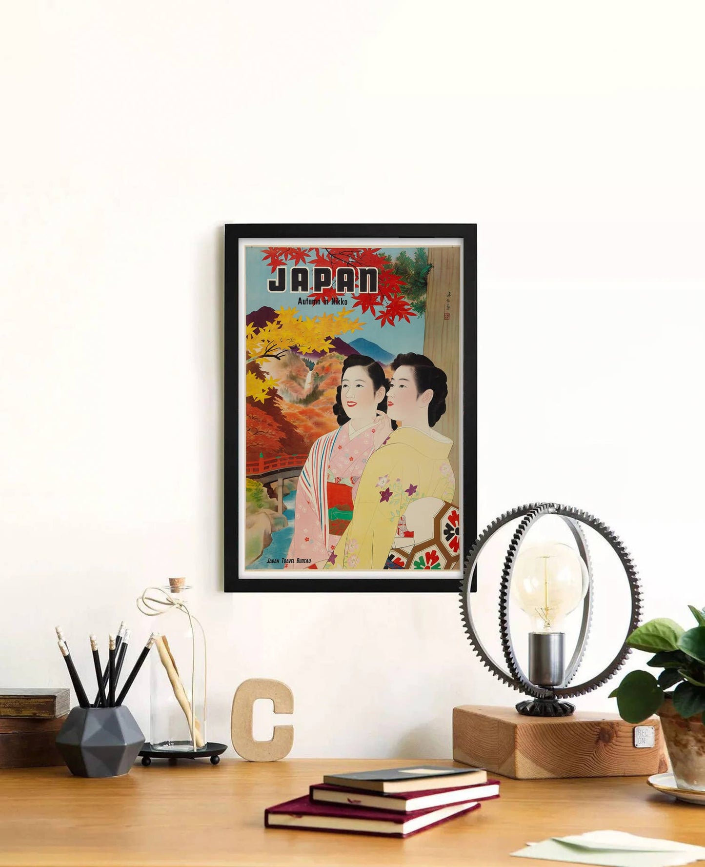 JAPAN (Autumn in Nikko) 1950s Poster