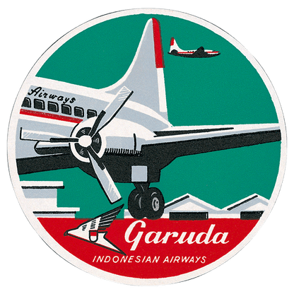 Wings of the World - Travel Label Sticker Box