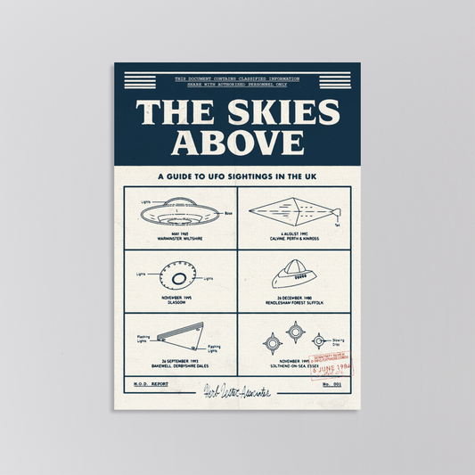 Skies Above England - UFO Aliens Map & Cultural Guide