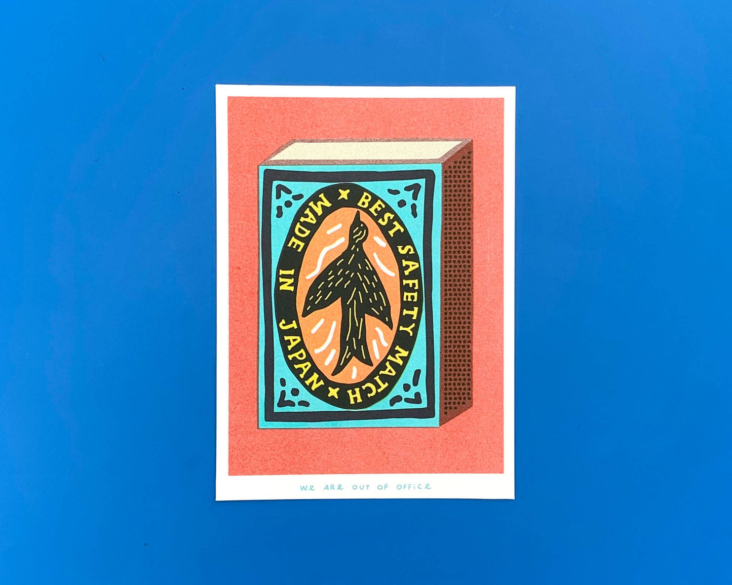 Japanese safety matches Risograph