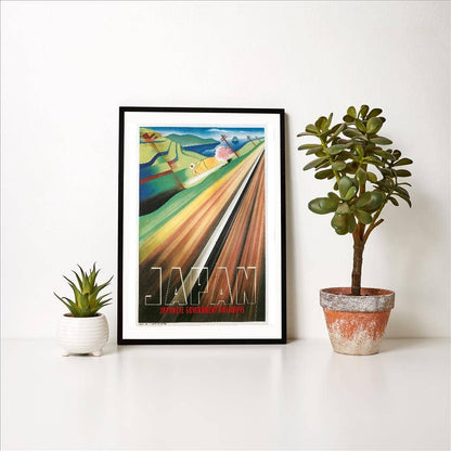 Japanese Railways Art Print