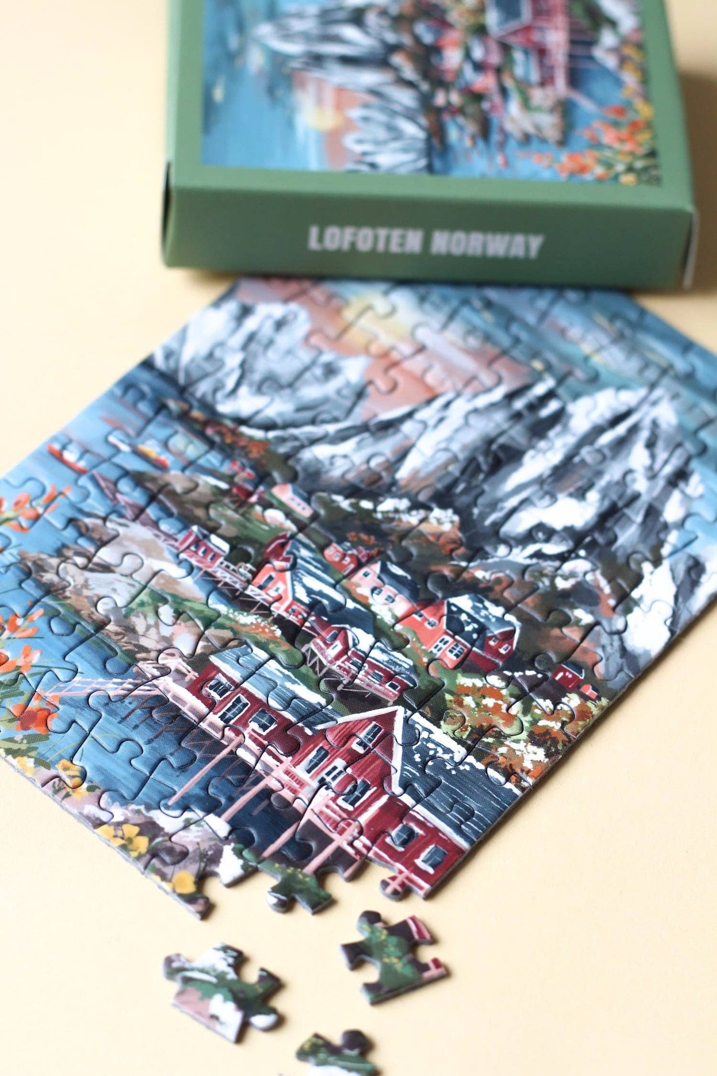 Lofoten Norway Mini-Puzzle, 99 pieces
