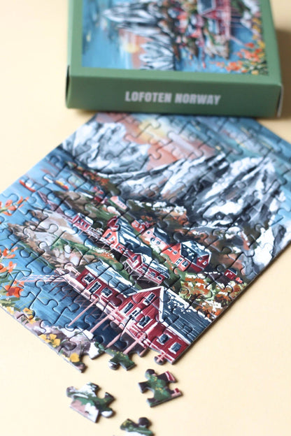 Lofoten Norway Mini-Puzzle, 99 pieces