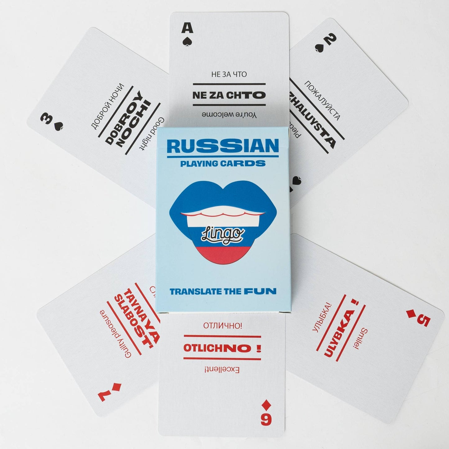 Russian Travel Playing Cards