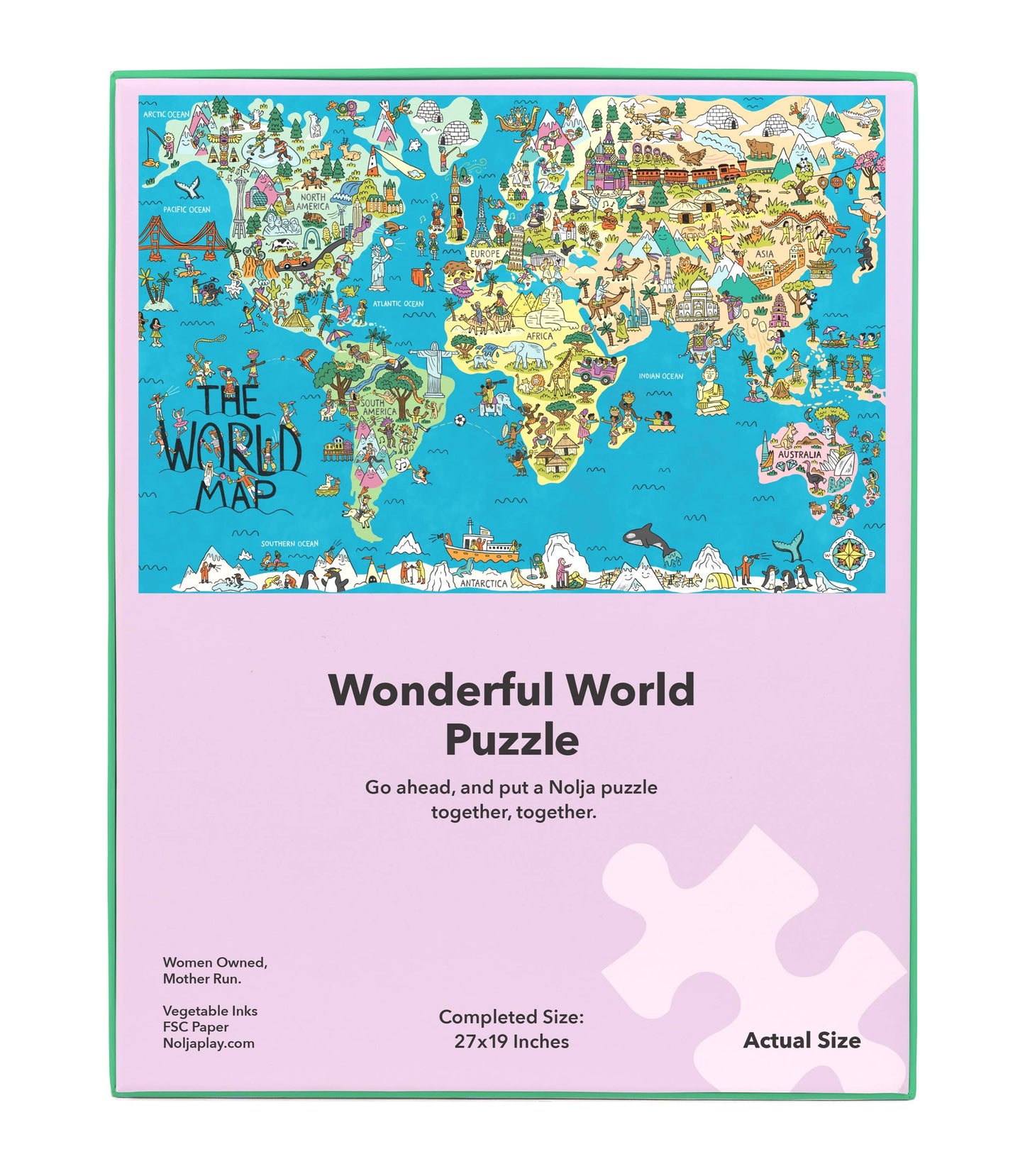 Nolja Wonderful World 100pc Jigsaw Puzzle